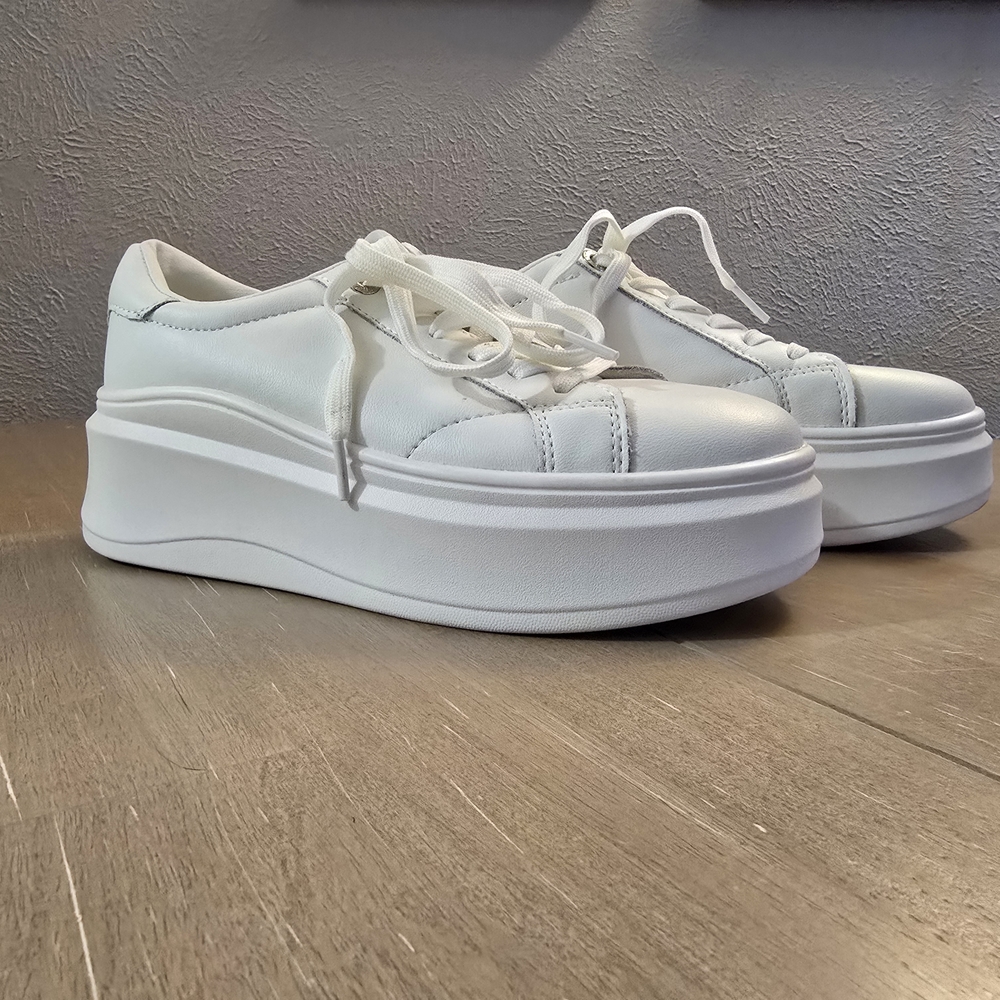 LUCKY STEP Women's Platform Fashion Sneakers Size 6